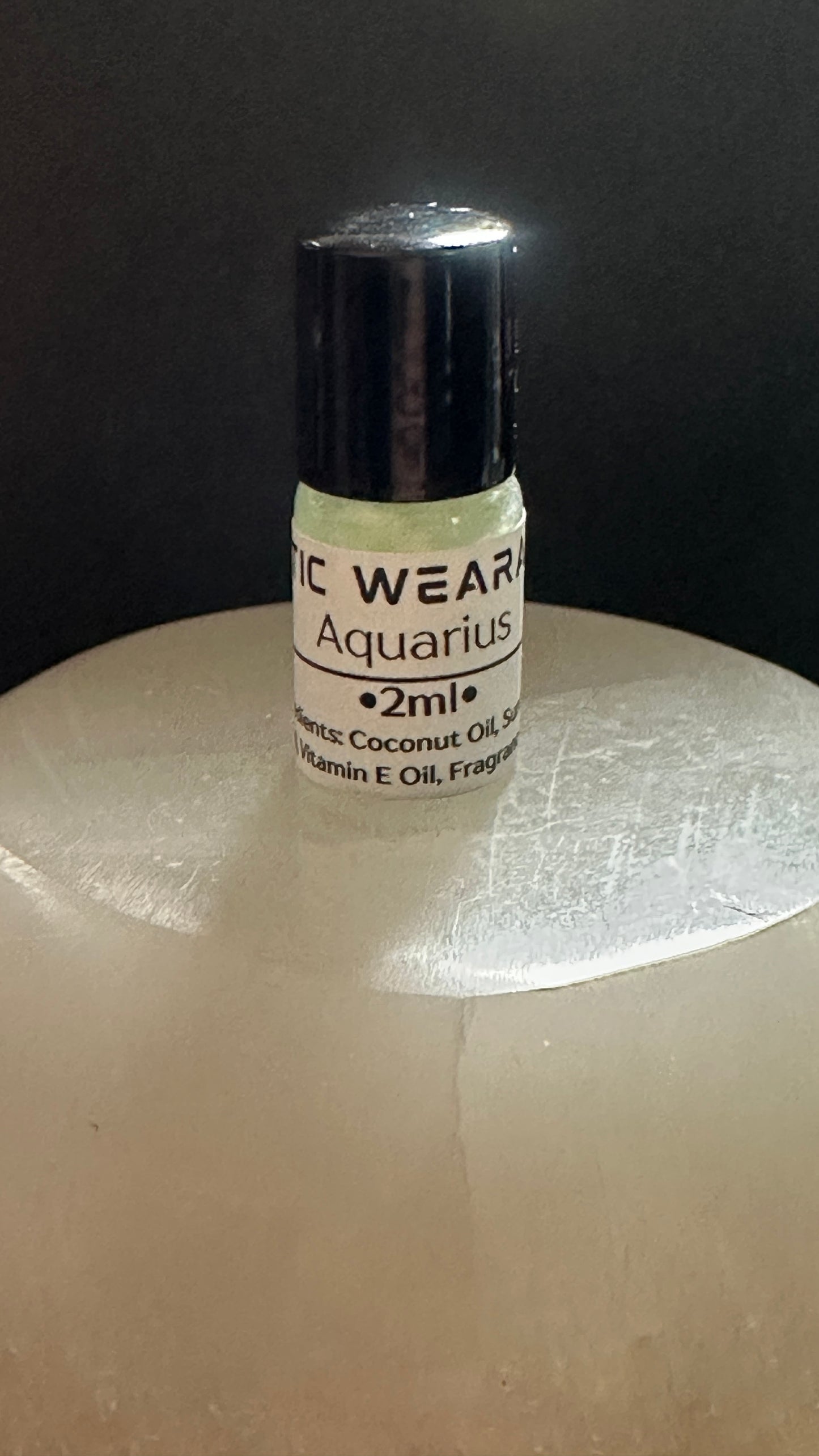 Aquarius-Zodiac Perfume Oil Fresh/Oceanic/Citrusy