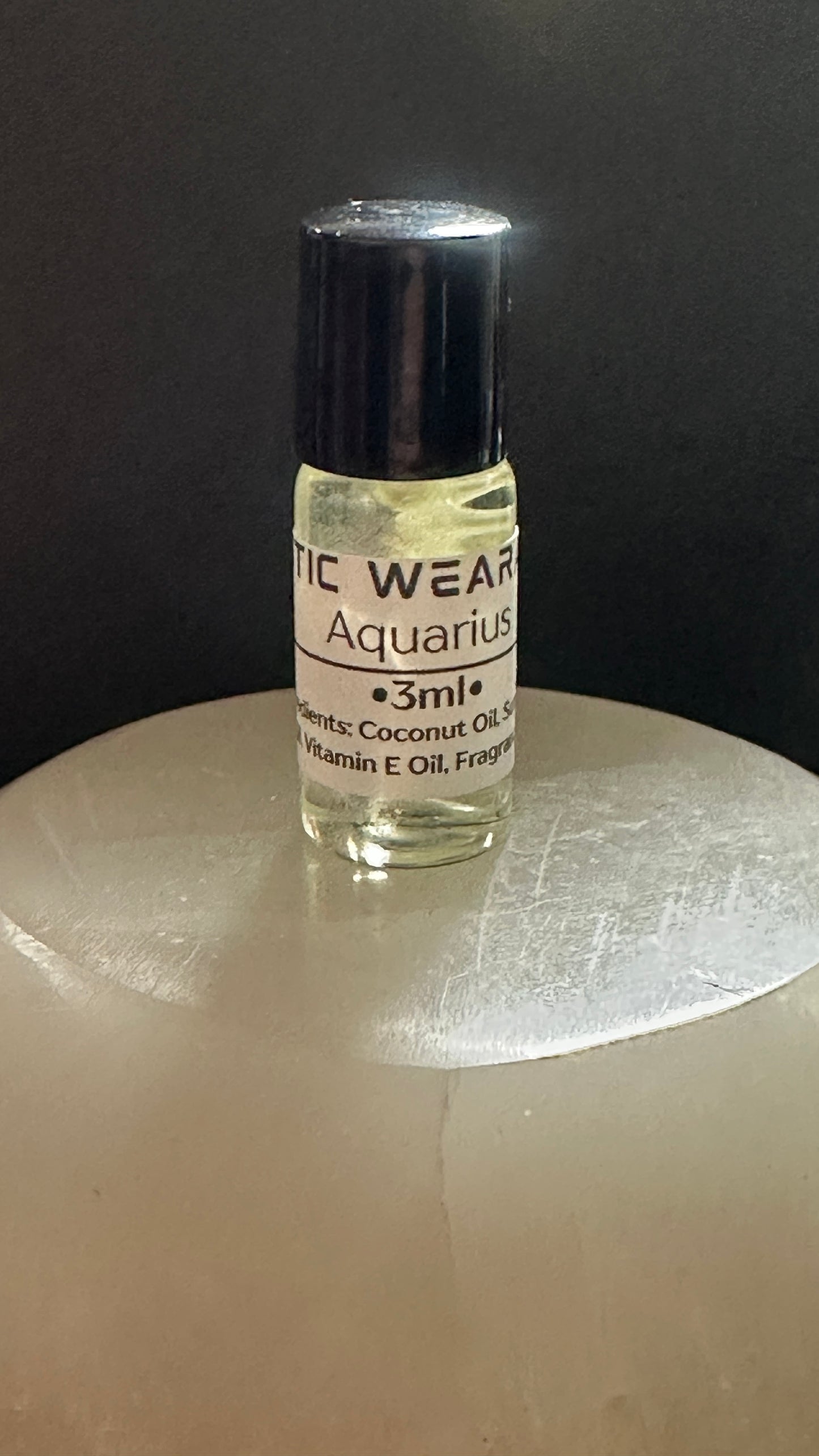 Aquarius-Zodiac Perfume Oil Fresh/Oceanic/Citrusy