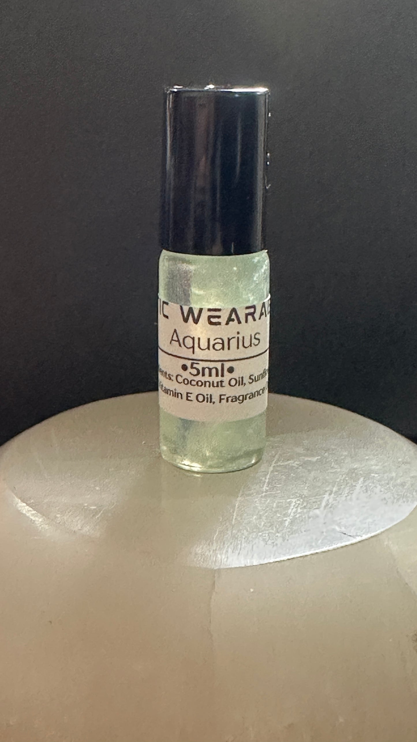 Aquarius-Zodiac Perfume Oil Fresh/Oceanic/Citrusy