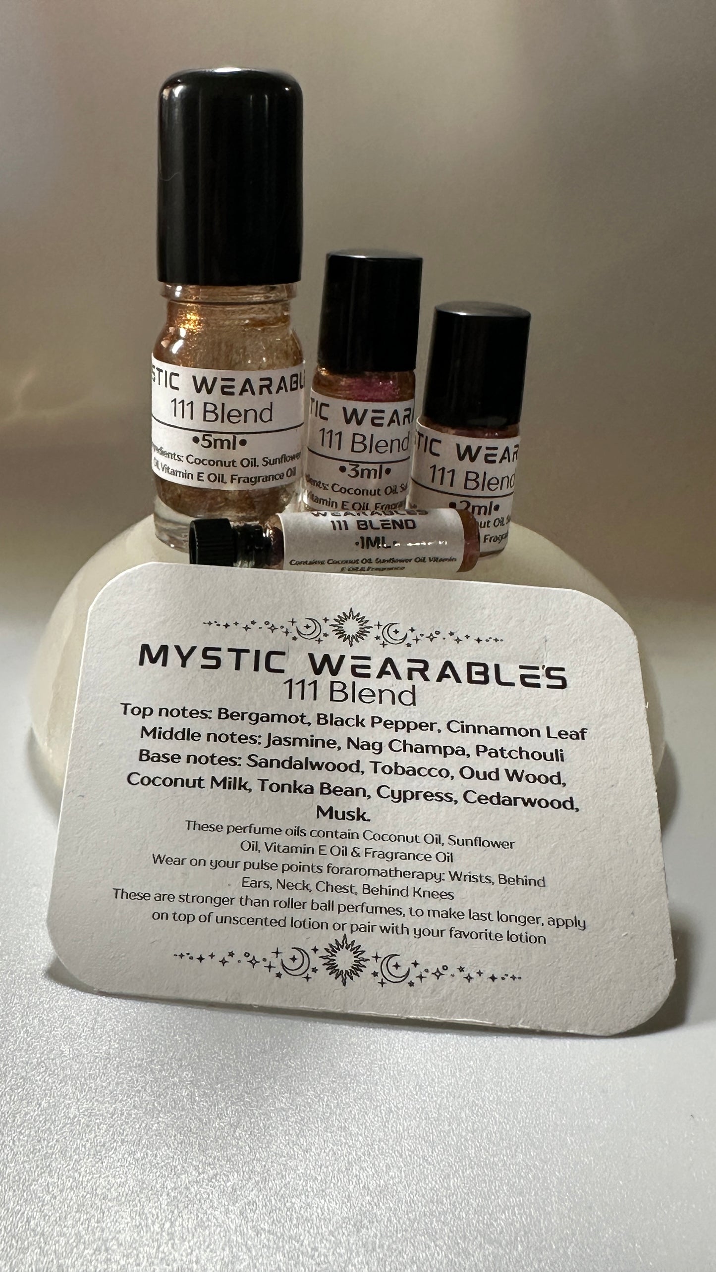 111 Blend-Numerology Perfume Spicy/Woody/Floral
