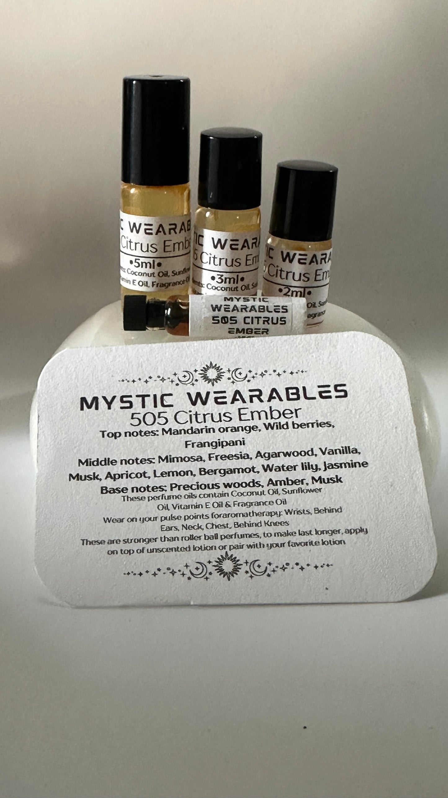 505 Citrus Ember-Numerology Perfume Woody/Floral/Citrus