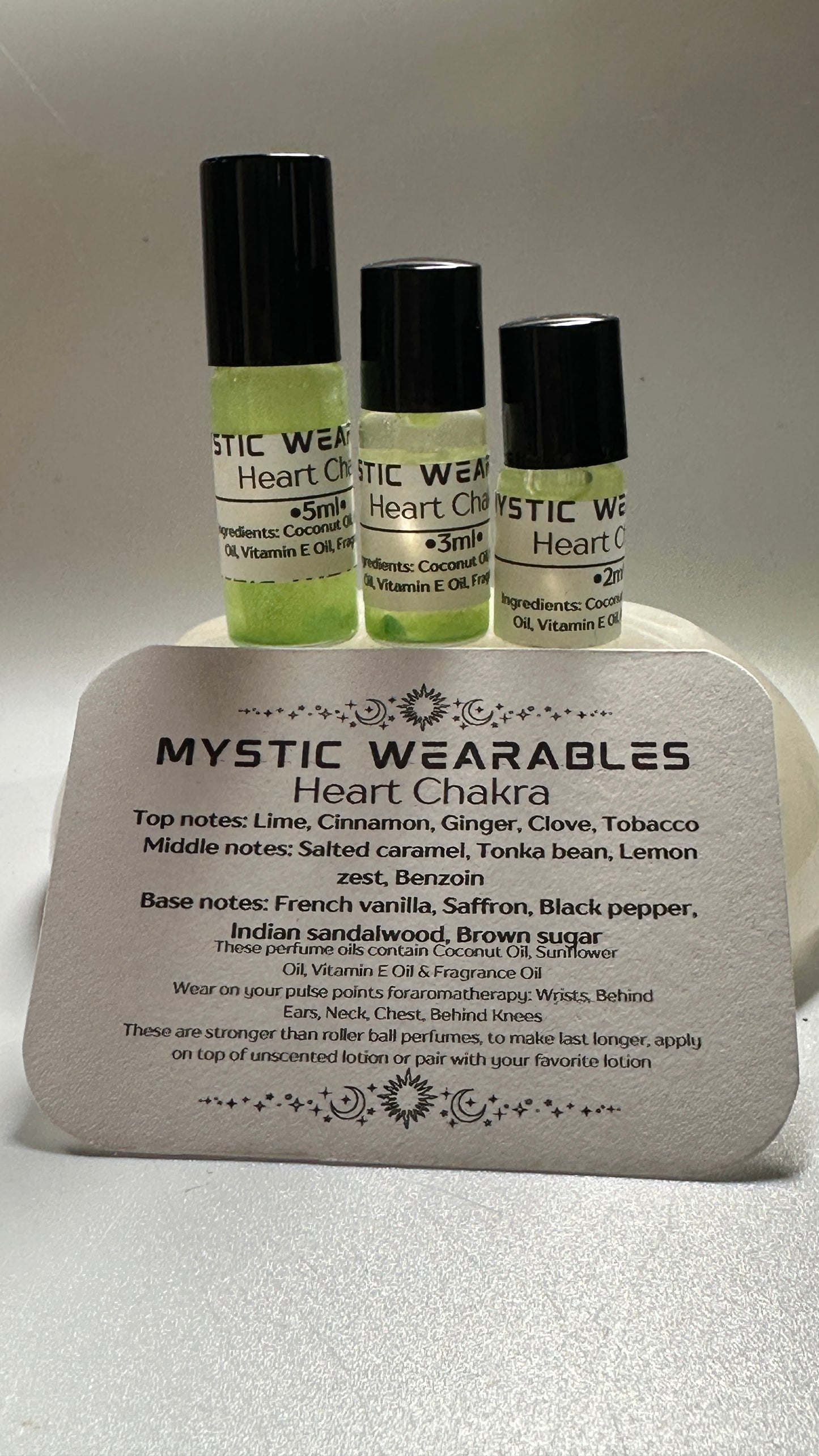 Heart Chakra Perfume Gourmand/Spicy/Woody