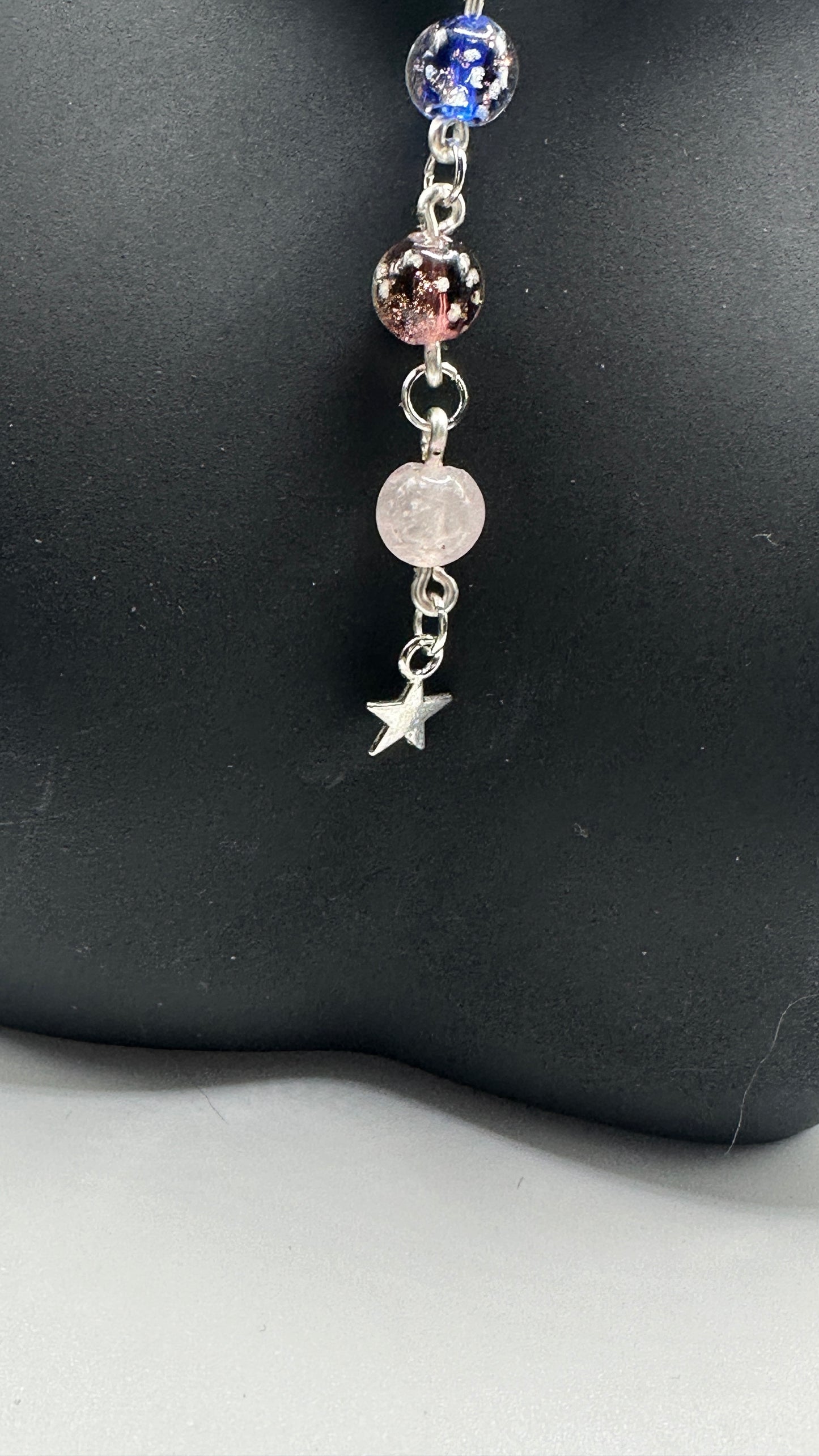 Chakra-Rainbow Glow In The Dark Dangle Earrings