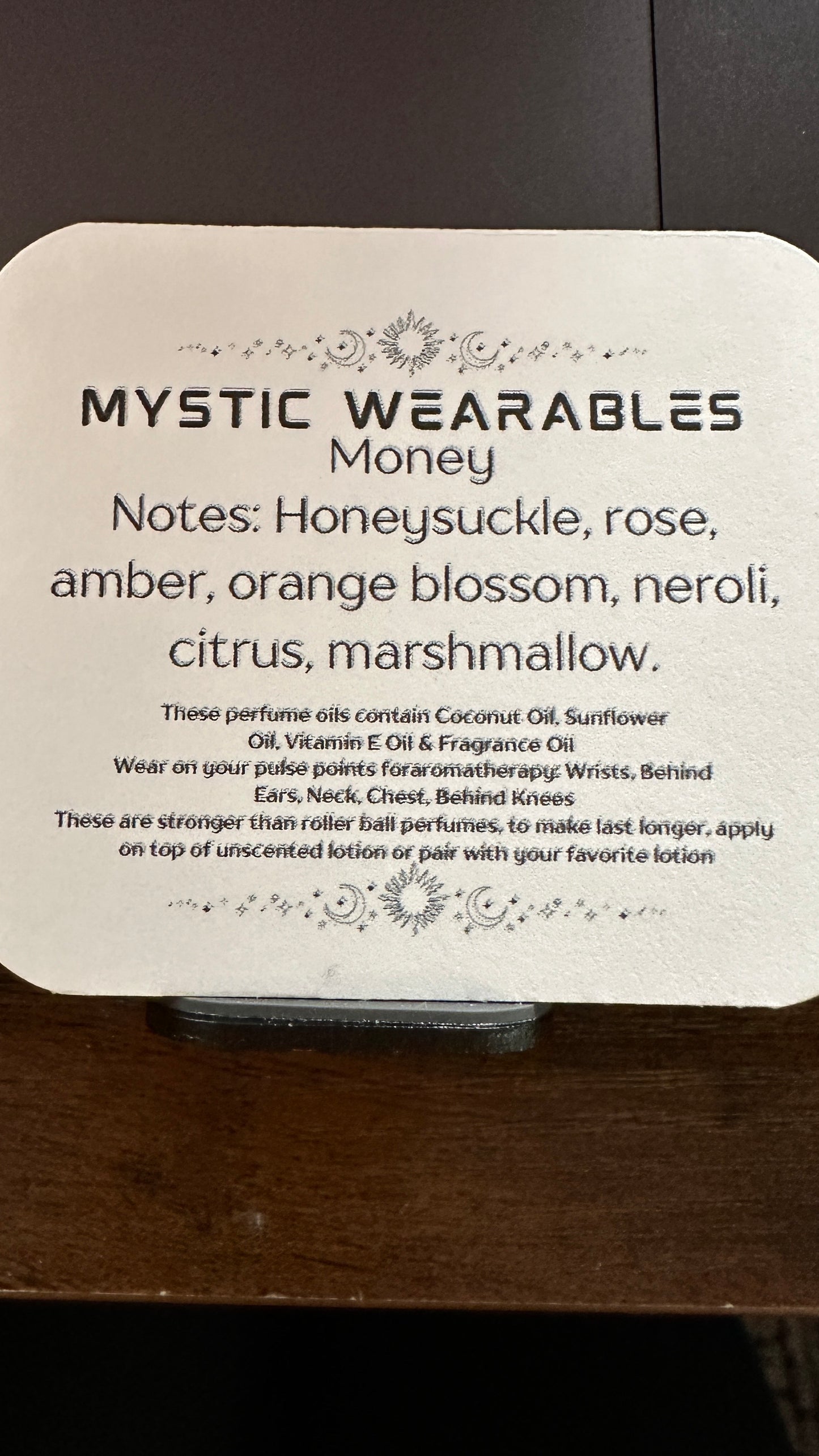 Money-Properties Perfume Oil Floral