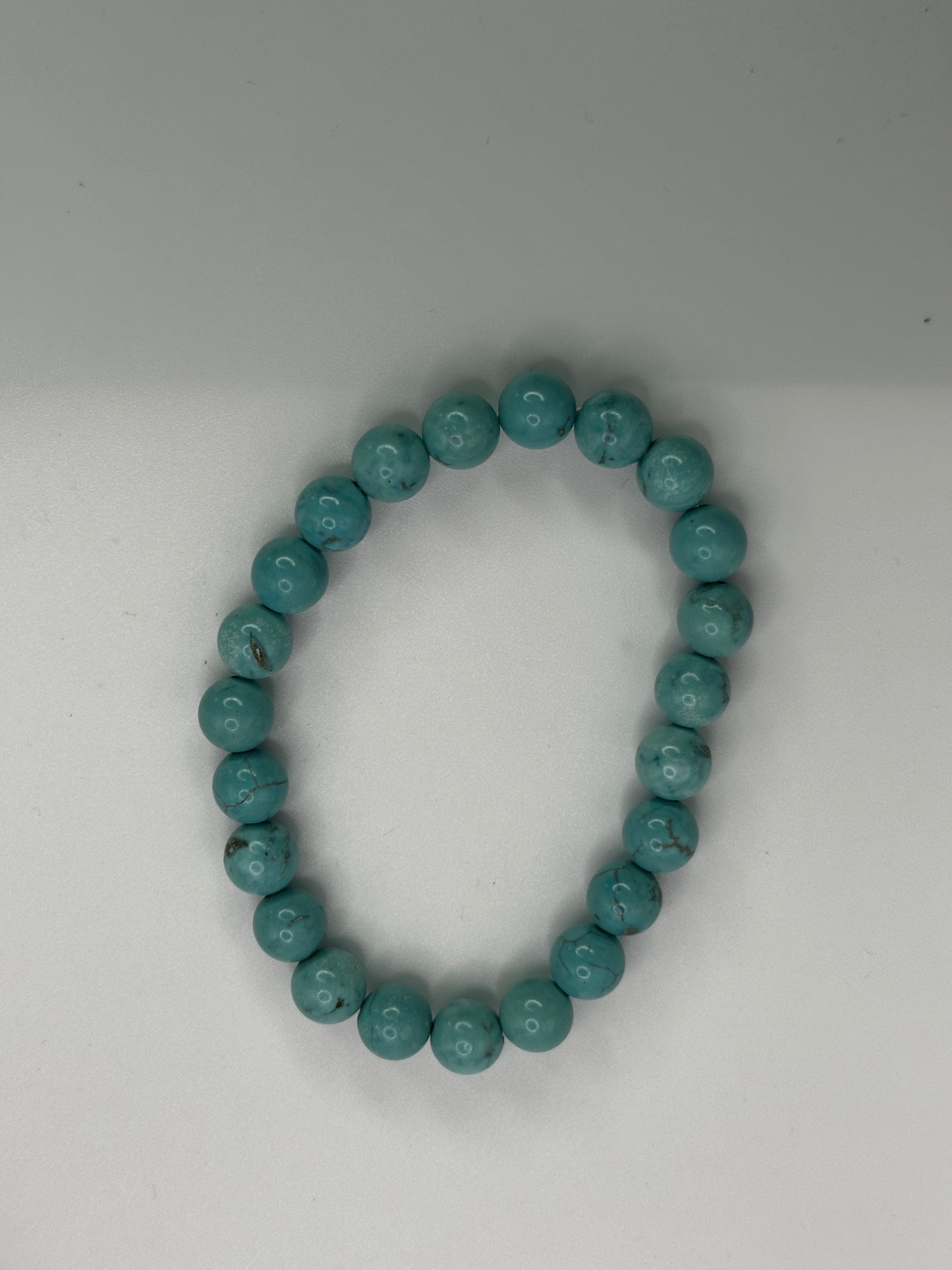 Turquoise-Healing, Protection & Inner Peace Beaded Bracelet
