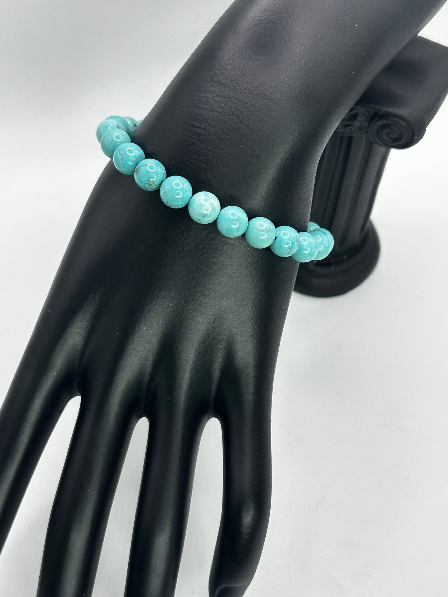 Turquoise-Healing, Protection & Inner Peace Beaded Bracelet