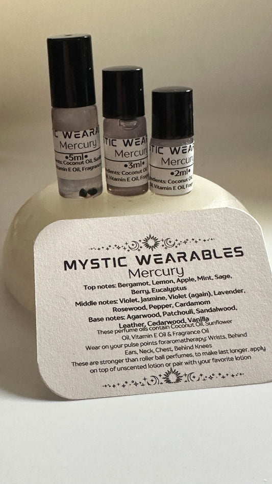 NovaLux Mercury Perfume Oil-Fresh/Floral/Resinous