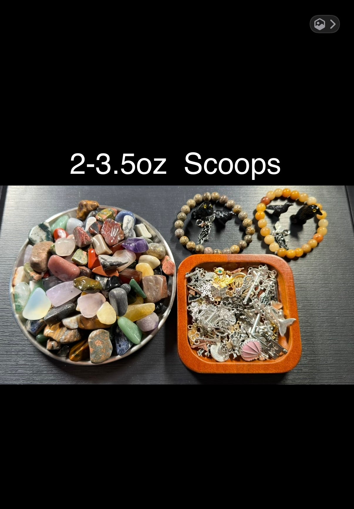 Crow Treasure Scoops