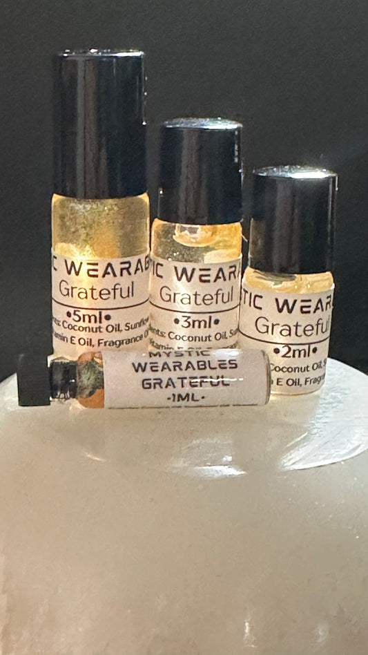 Grateful-Properties Perfume Oil Gourmand/Cozy/Woody