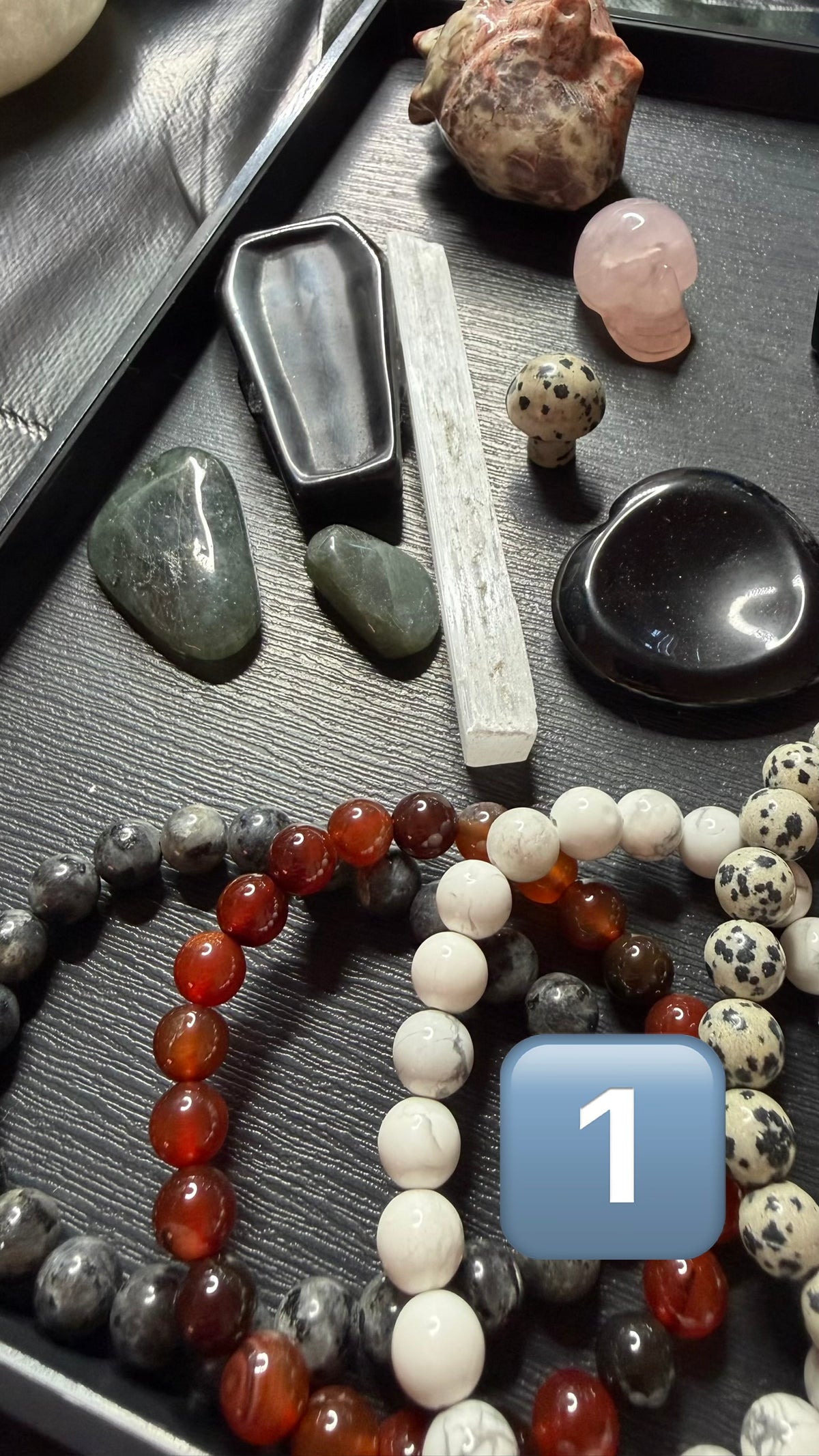 Protection & Cleansing Intention Crow Treasure Scoops & Tarot Reading
