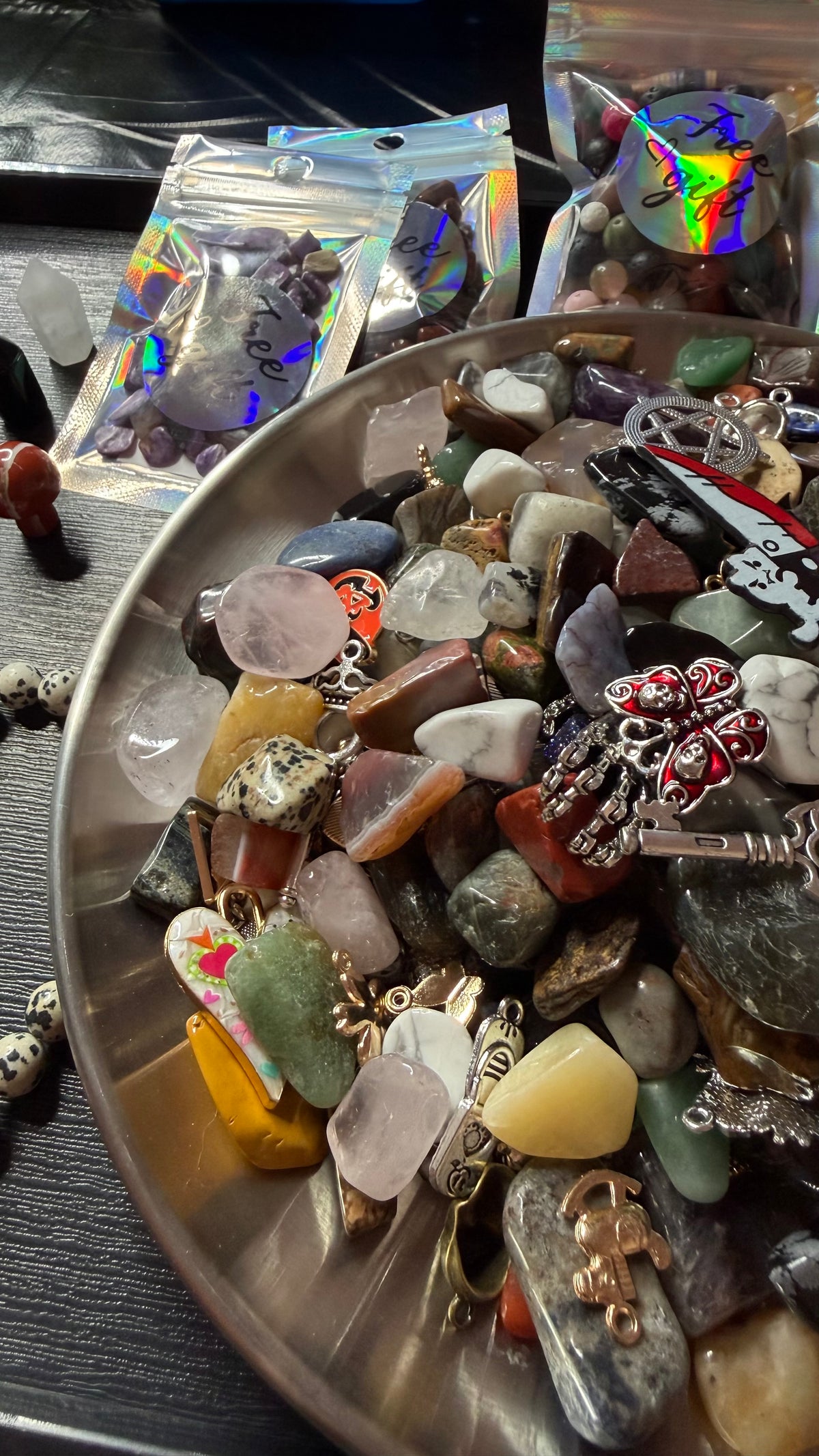 Protection & Cleansing Intention Crow Treasure Scoops & Tarot Reading