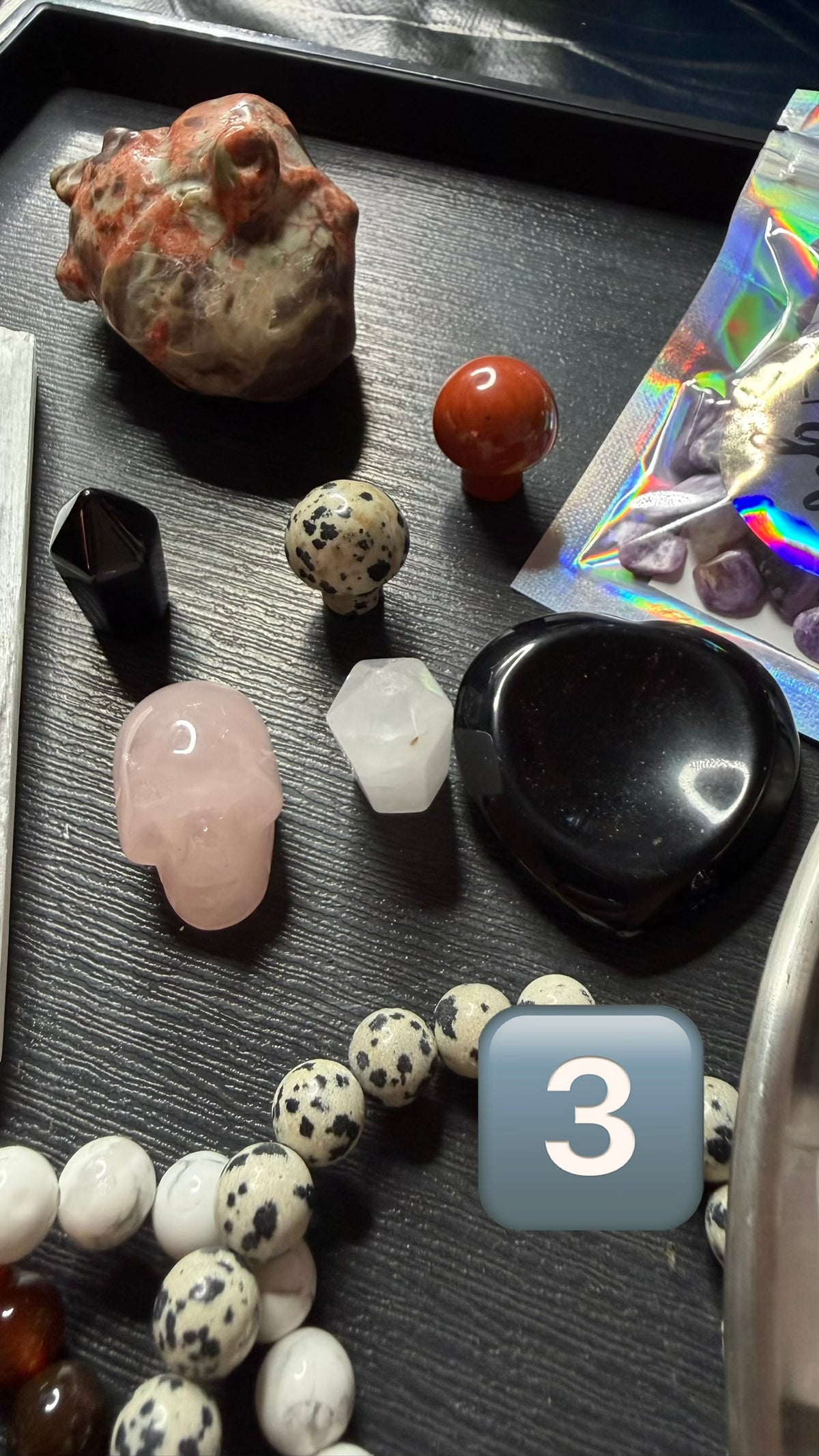 Protection & Cleansing Intention Crow Treasure Scoops & Tarot Reading
