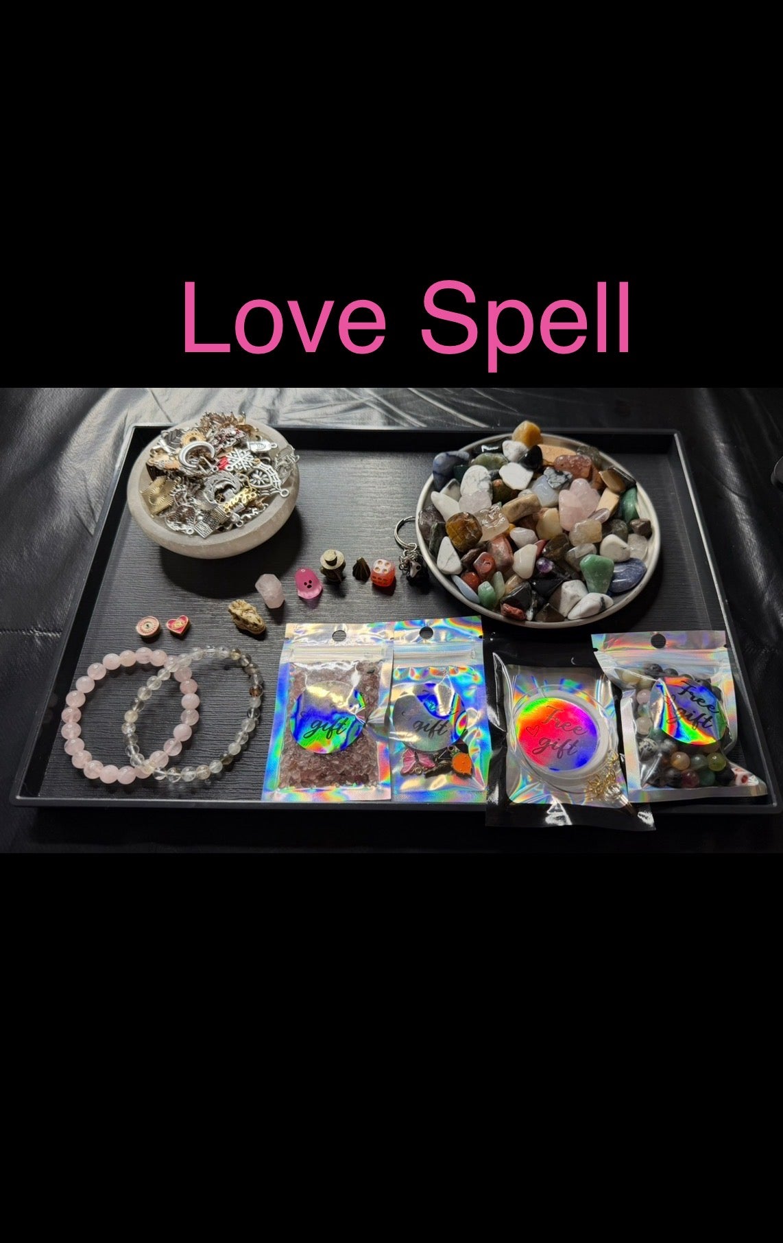 Crow's Intention Crystal & Charm Collection