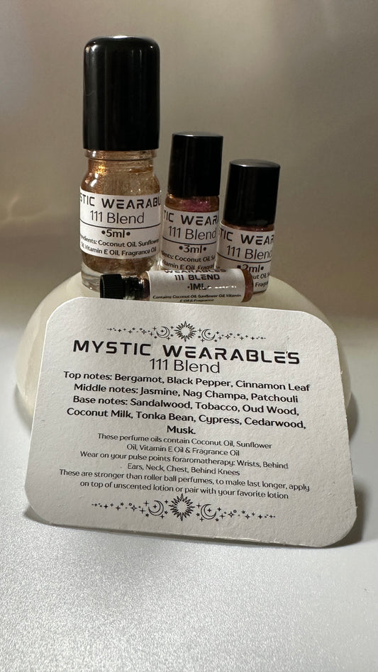 111 Blend-Numerology Perfume Spicy/Woody/Floral