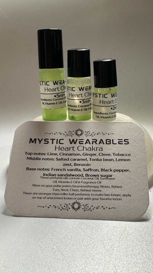 Heart Chakra Perfume Gourmand/Spicy/Woody