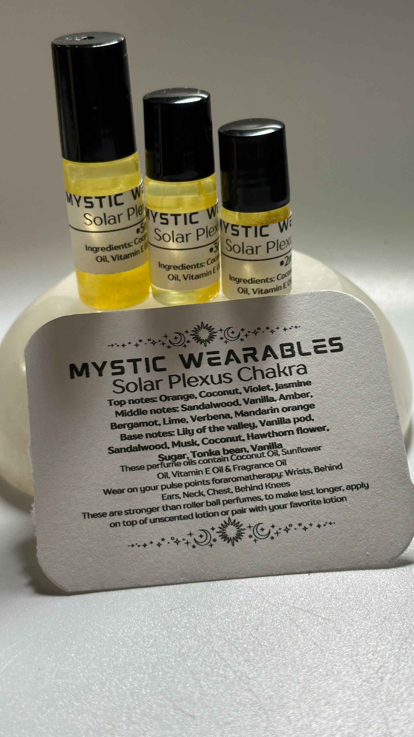 Solar Plexus Chakra Perfume Fruity/Spicy/Floral