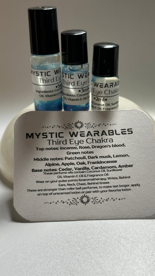 Third Eye Chakra Perfume Fresh/Resinous/Wood