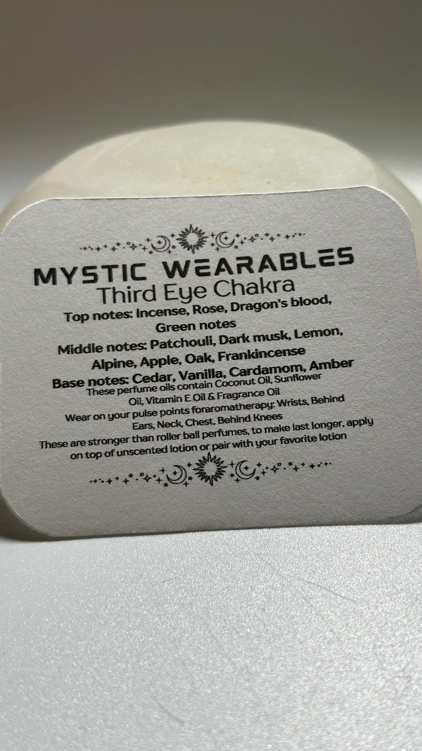 Third Eye Chakra Perfume Fresh/Resinous/Wood