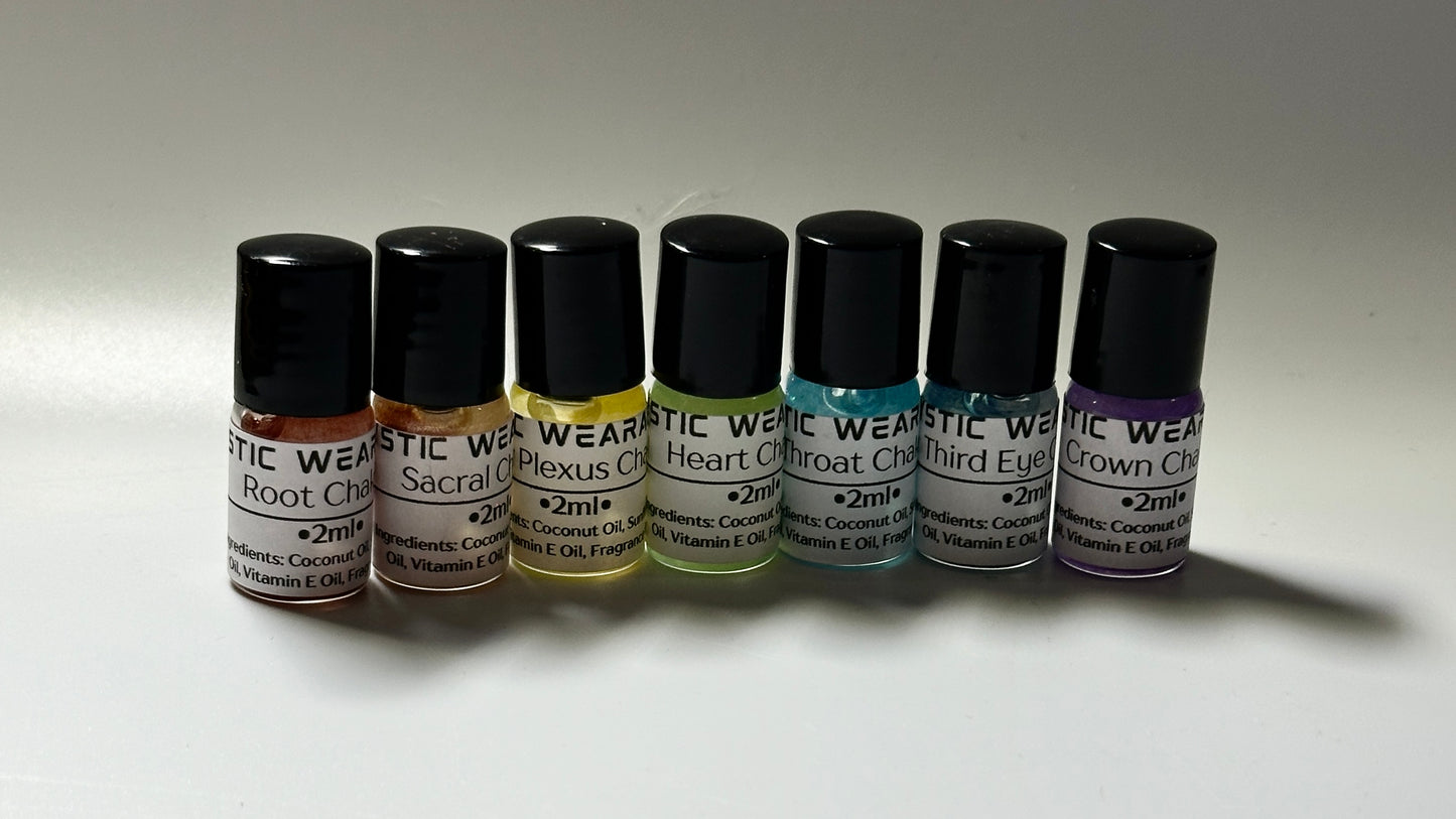 7 Chakra Perfume Oil Set