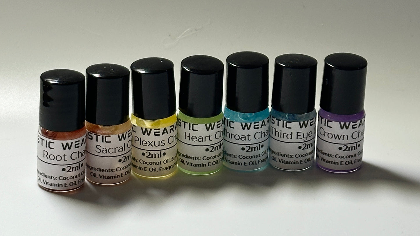 7 Chakra Perfume Oil Set
