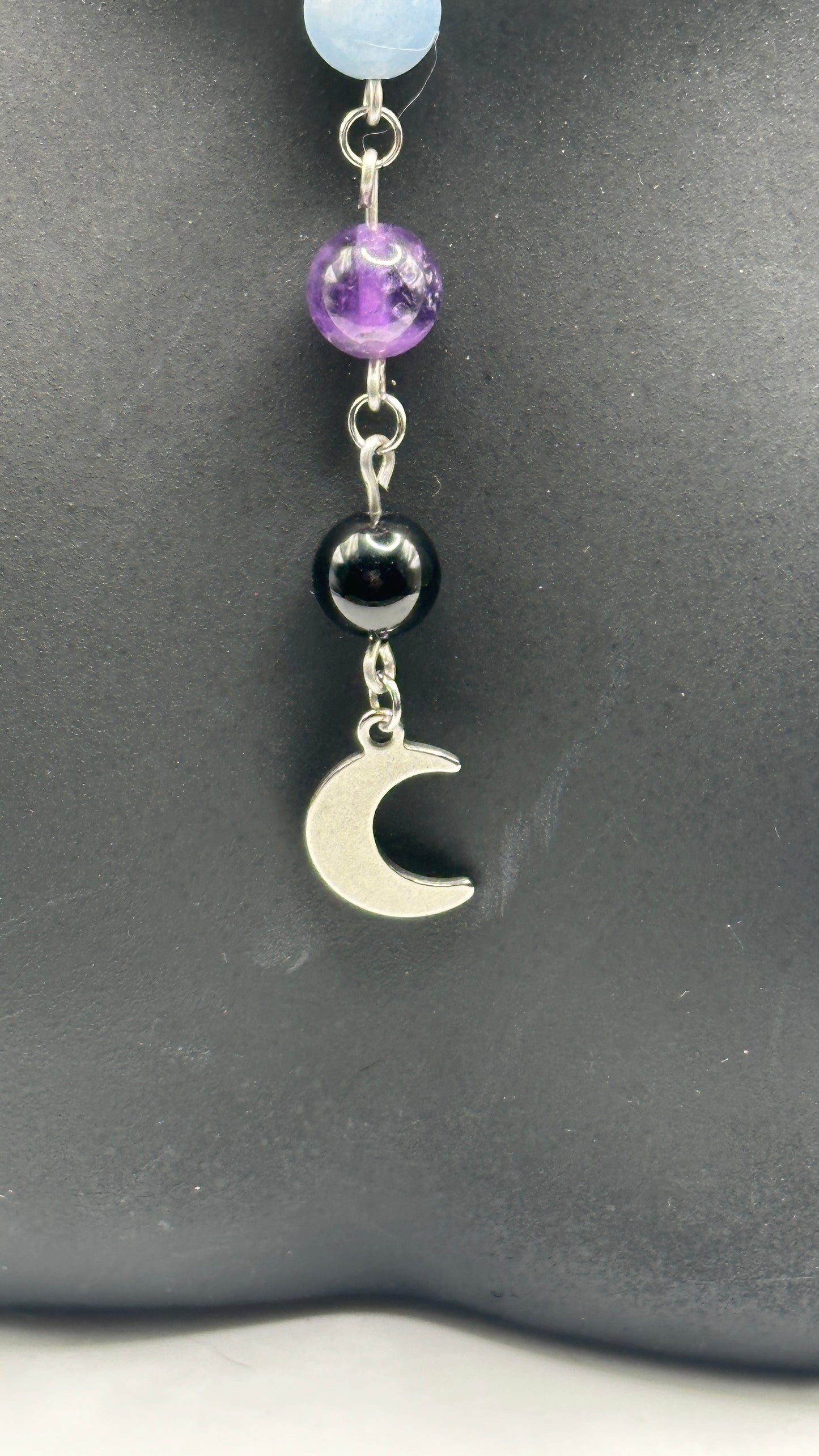 Crystal Bead Chakra-Rainbow Dangle Earrings
