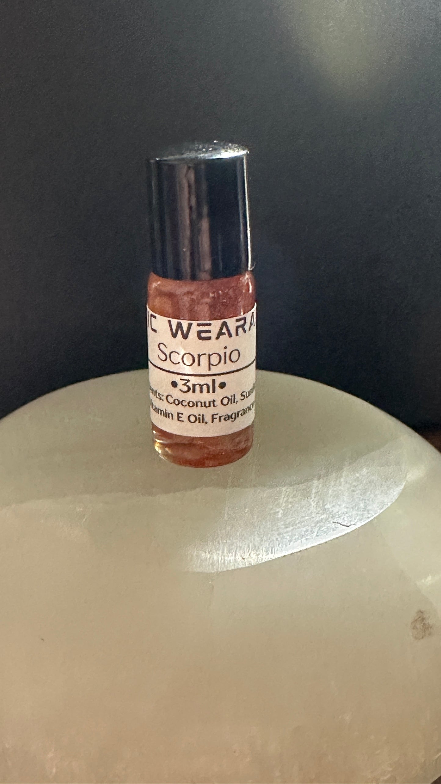 Scorpio-Zodiac Perfume Oil Dark/Mysterious/Fruity