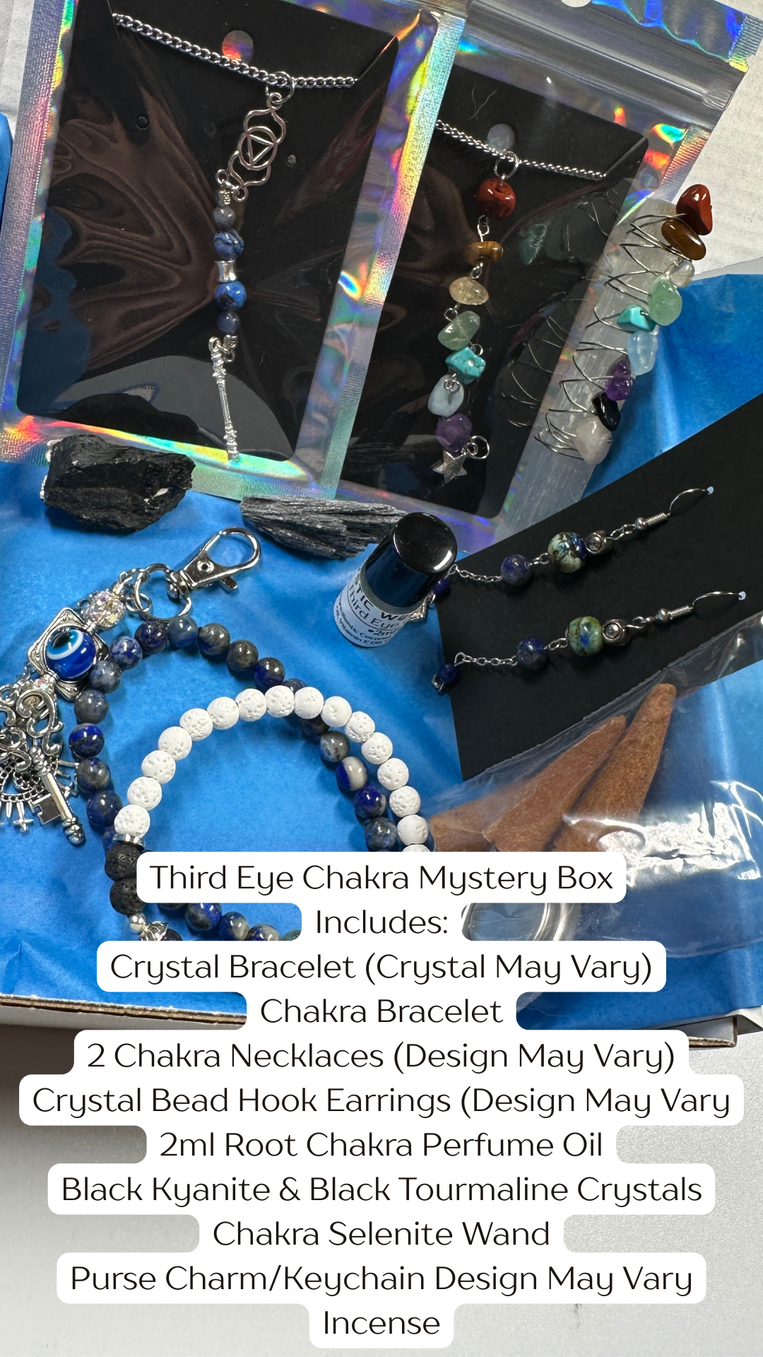 #chakraenergy #witchesbox #spiritualawakening #blindbagmystery #chakrahealing #mysticjewelry #chakras #handmadewithlove #mysticwearables