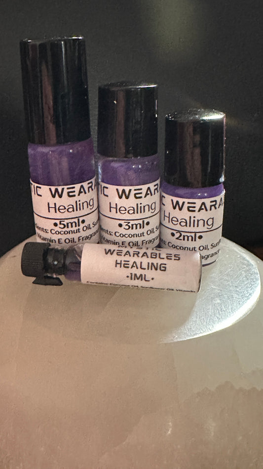Healing-Properties Perfume Oil Fresh/Herb/Citrus