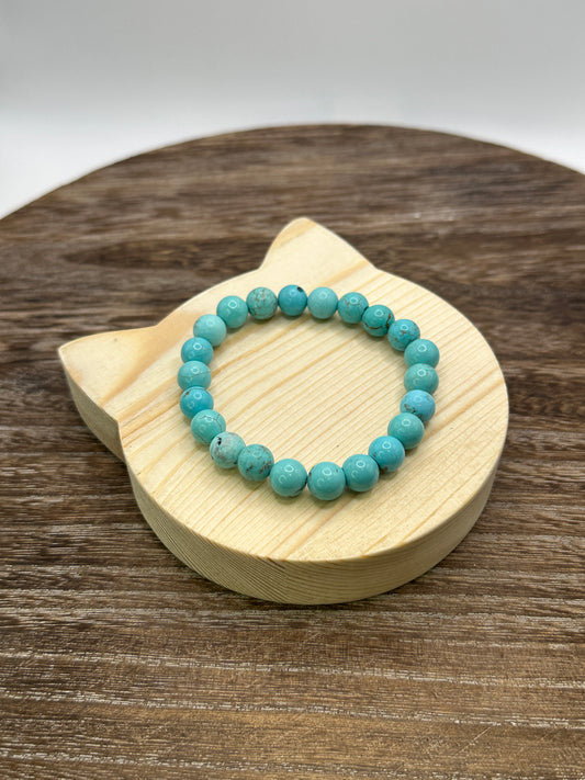 Turquoise-Healing, Protection & Inner Peace Beaded Bracelet